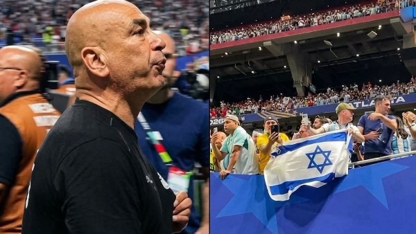 حسام حسن يبصق علم إسرائيل حسام حسن يبصق علم إسرائيل